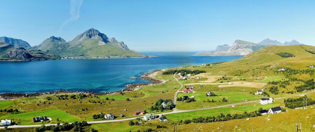Midnight Sun View Lofoten Leknes Eksteriør bilde